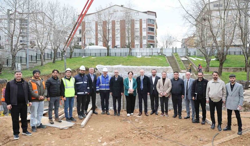 Çayırova'da bilgi evi ve aile sağlığı merkezinin temeli atıldı