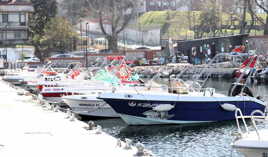 Değirmendere sahilindeki tekne karmaşası yeni çekek yeriyle sona erdi