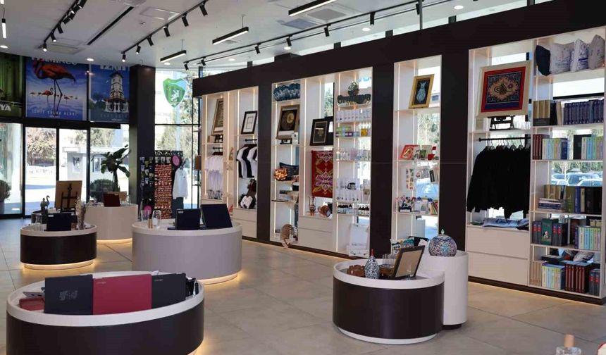 Kocaeli'ye özgü ürünler Hatıra Mağazası'nda