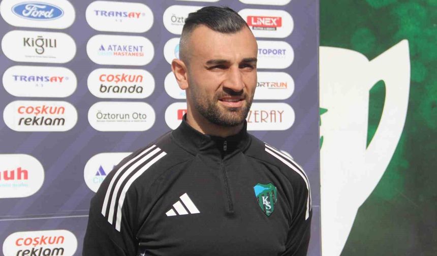 Serdar Dursun: 'Hedefimiz 3 puan'