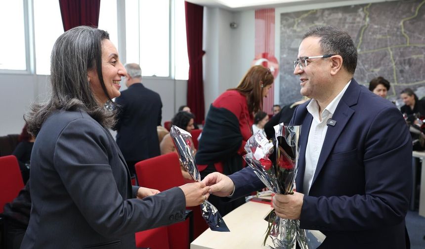 Derince Belediyesi´nde Emekçi Kadınlar Günü Kutlaması