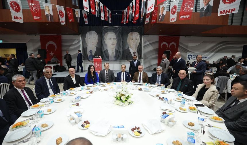 Başkan Büyükakın, MHP İl İftarına Katıldı