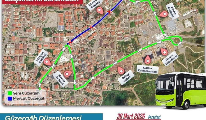 Darıca’nın Yeni Hizmet Binalarına Erişilebilir Ulaşım