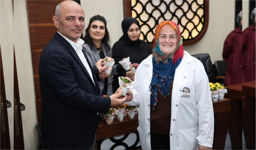 Körfez'de 8 Mart'a özel anlamlı buluşma