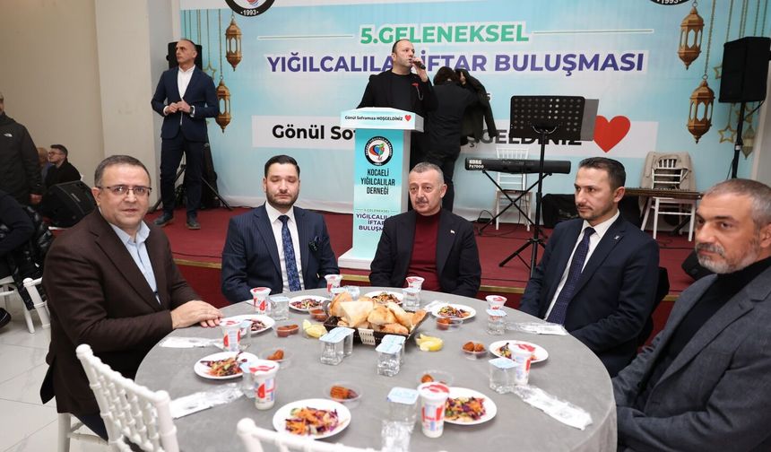 Yığılcalılar İftarda Buluştu
