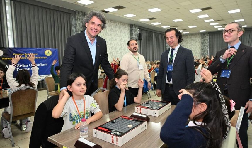 Kartepe'de Akıl ve Zeka Oyunları Turnuvası Heyecanı