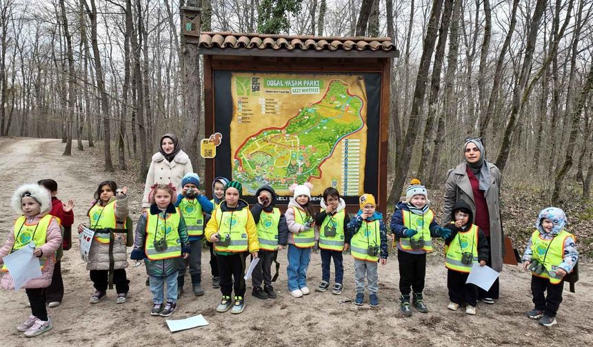 Lokomotif’in Minikleri Ormanya’da Doğayı Keşfetti