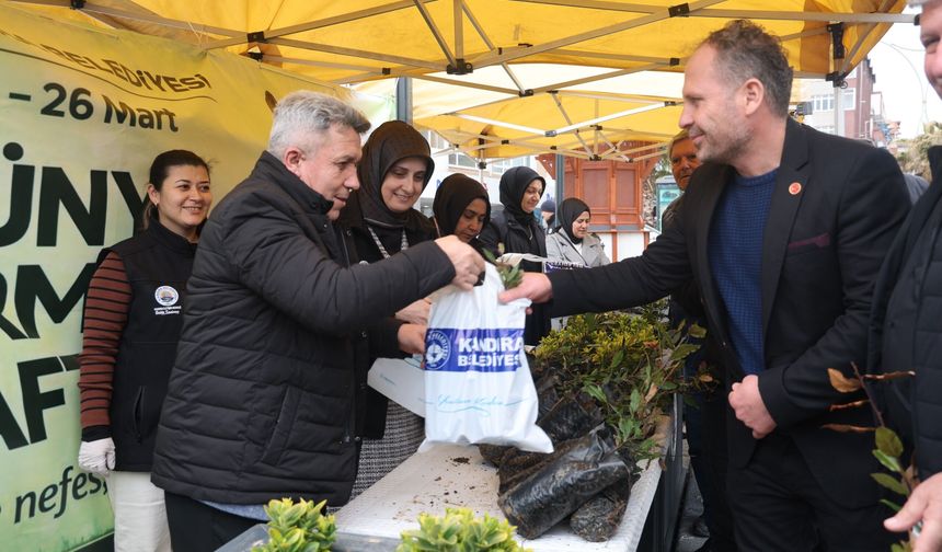 Kandıra Belediyesi’nden Dünya Ormancılık Günü ve Orman Haftası’nda Anlamlı Etkinlik