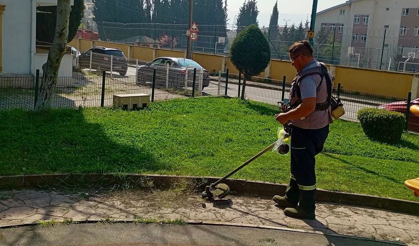 Körfez’de Yeşil Alanlarda Bahar Bakımı
