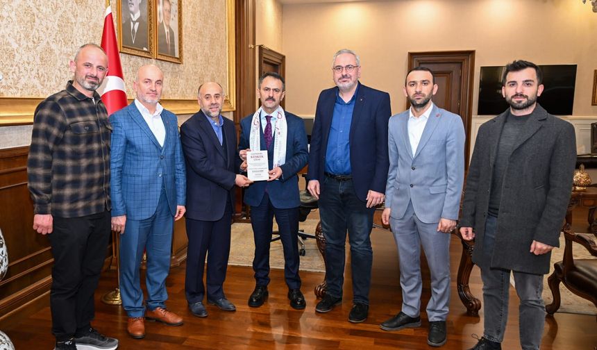 Kocaeli Tokatlılar Federasyonundan Vali İlhami Aktaş’a Davet