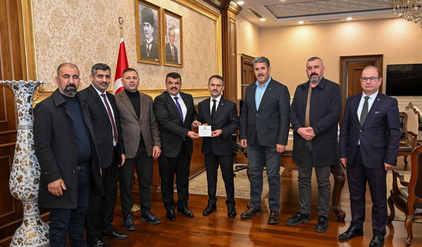 Kocaeli Ağrı Dernekleri Federasyonundan Vali İlhami Aktaş’a Davet