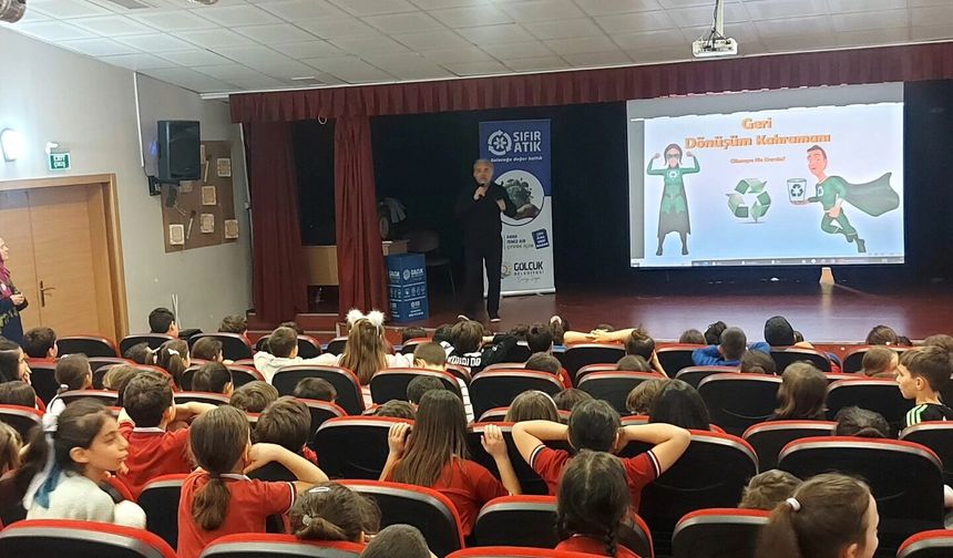 Gölcük’te Miniklere “Sıfır Atık” Eğitimi