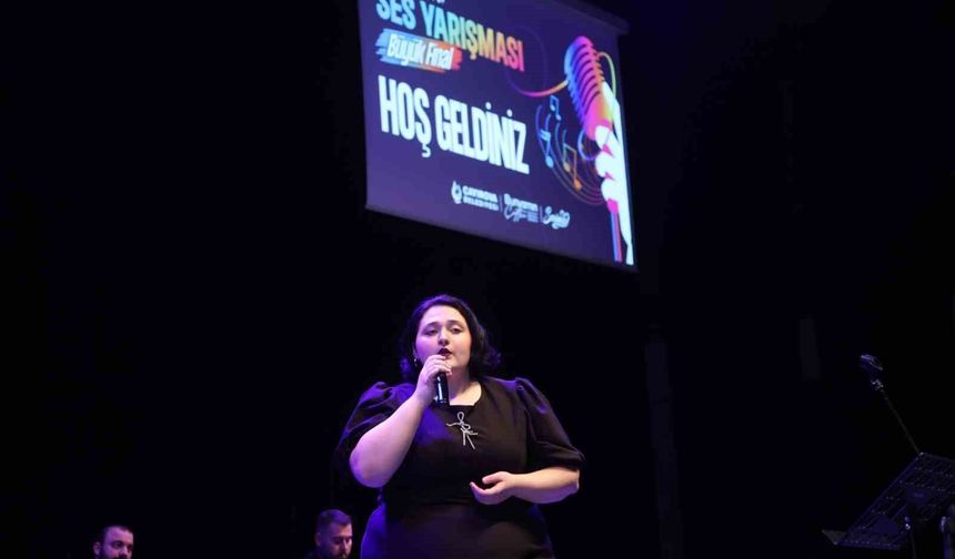 Çayırova'da ilk kez düzenlenen ses yarışmasında şampiyon belli oldu