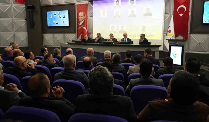 Gebze'de imar ve ruhsat süreçleri için sektörel istişare buluşması