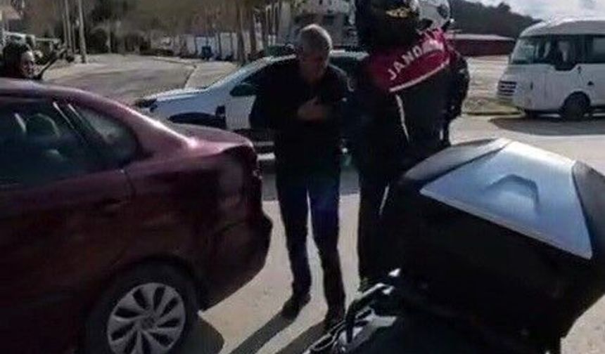 Jandarmanın Hızlı Refleksi Hayat Kurtardı