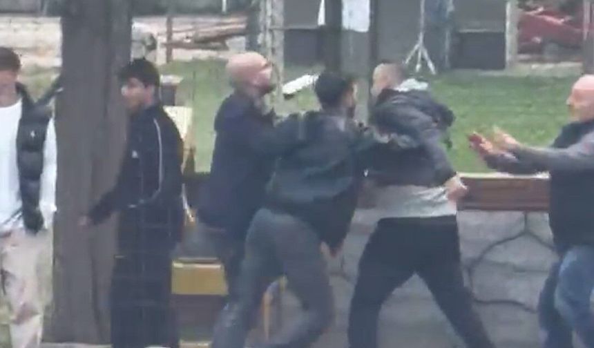 Kocaeli'de kadın hakeme saldırı girişimi kamerada