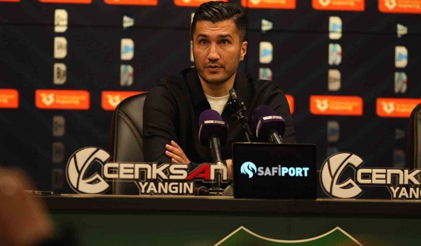 Nuri Şahin: 'Çok pozisyona girdik, golü bulamadık'