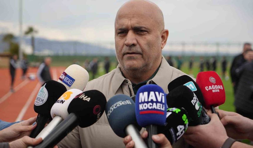 Recep Durul'dan Galatasaray maçına ilişkin: 'Çıkacaklar, aslanlar gibi oynayacaklar'