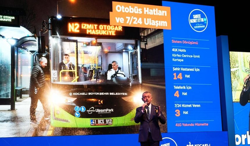 Başkan Büyükakın: Kocaeli’nin Ulaşım Alt Yapısı Güçleniyor