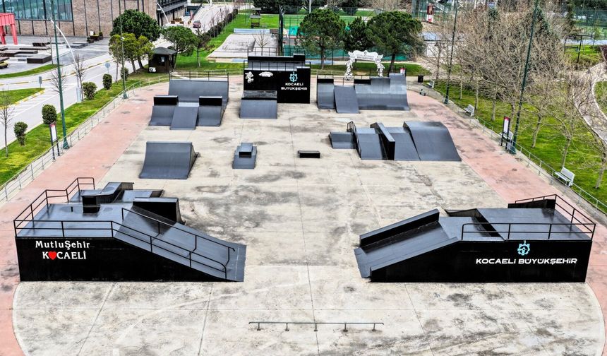 Sekapark’ta Skate Park Yenilendi, Parkur Tam Not Aldı
