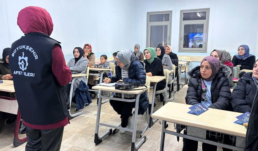 “Afete Dirençli Kadınlar Projesi” Büyüyor