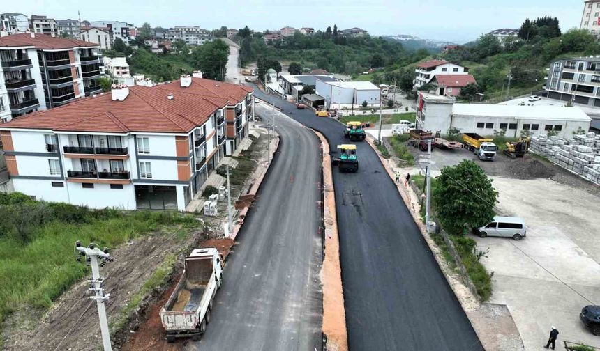 Başiskele'deki Hoca Ahmet Yesevi Caddesi duble yola dönüştürülüyor