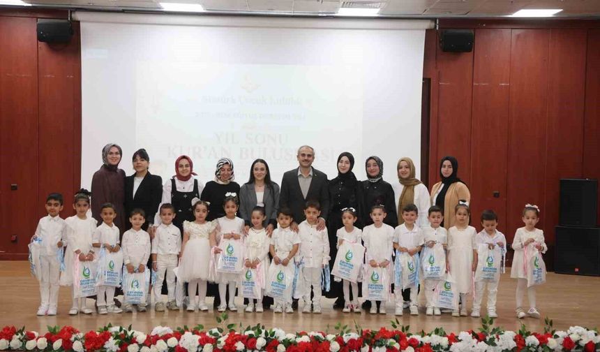 Çayırova'da minikler Kur'an-ı Kerim'e geçmenin heyecanını yaşadı