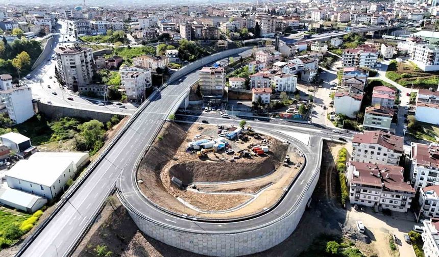 Gebze bölgesindeki dev ulaşım projesi tamamlandı
