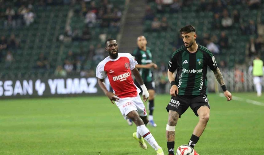 Trendyol Süper Lig: Kocaelispor: 0 - Fatih Karagümrük: 1 (Maç sonucu)