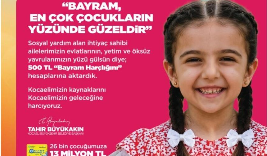 Bayramın En Güzel Geleneği  Büyükşehir’le Hayata Geçiriliyor