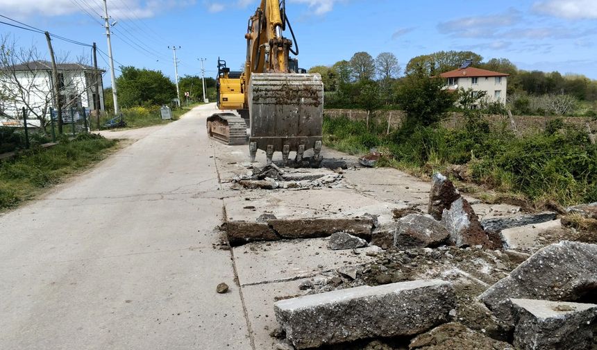 Kandıra Kefken ile Akçabeyli Yoluna Konfor Atağı