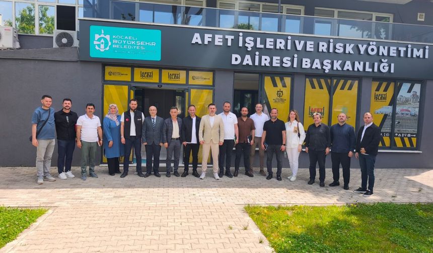 Kocaeli’de Afet Yönetimi İçin Ortak Mesai
