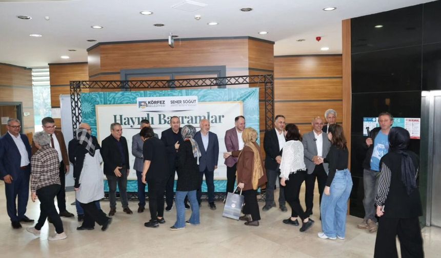 Körfez Belediyesi Personeli Bayramlaştı