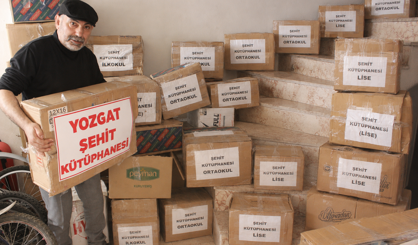 Doyduğu Yerden Doğduğu Yere 25 Bin Kitap