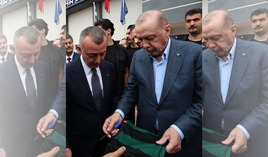 Cumhurbaşkanı Erdoğan'dan Kocaelispor Müzesi'ne imzalı forma