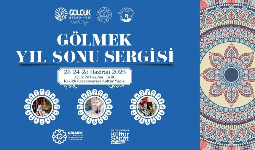 GÖLMEK Yılsonu Sergisi 23-25 Haziran’da Kervansaray’da