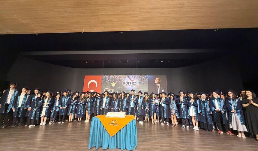 Körfezim Eğitim Kurumları Liseye Geçiş Töreni Muhteşemdi