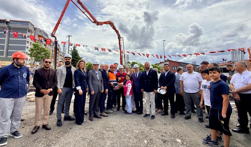 Afet Mutfağı ve Lojistik Deposu’nun Temeli Atıldı