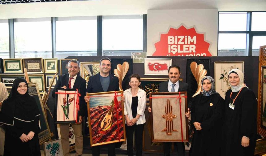 BAŞ-MEK'te emek ve üretim sergilendi