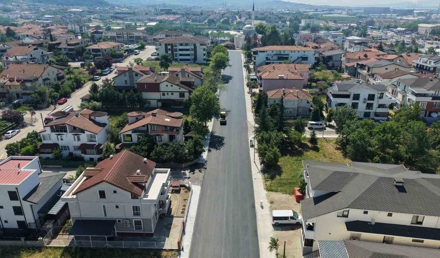 Başiskele Seymen Mahallesi'nde üstyapı yenilendi