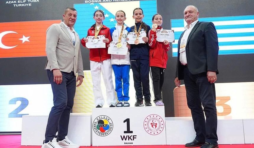 Hiranur Yıldırım'dan Balkan Şampiyonası'nda bronz madalya