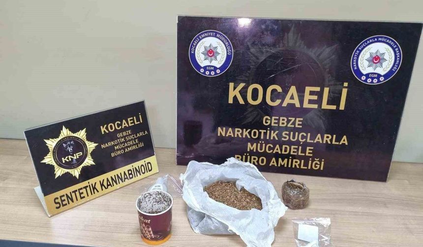 Kocaeli'de uyuşturucu operasyonunda 2 tutuklama