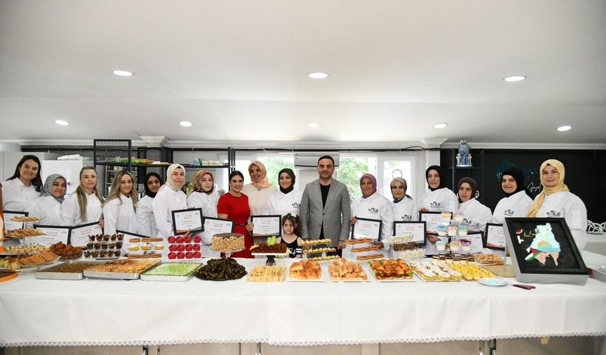 Pastacılık Akademisi'nde mezuniyet coşkusu