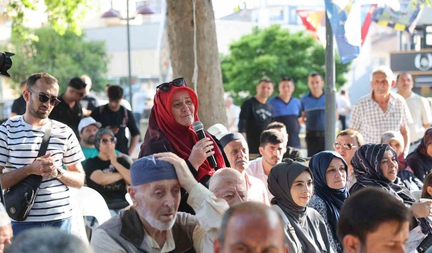 Vatandaşlar sordu başkan cevapladı