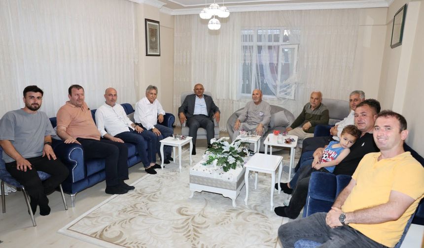 Başkan Söğüt’ten Hacı Ziyaretleri