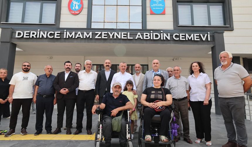 Derince’nin Yeni Cemevindeki Son Kontrolleri Başkan Büyükakın Yaptı