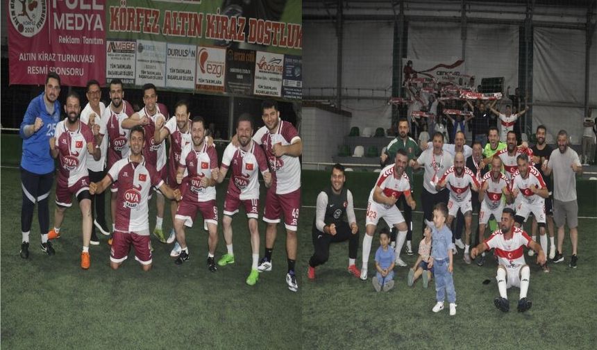 Altın Kiraz'da Ova Kasap ve  Cenksan Yangın Finalde!