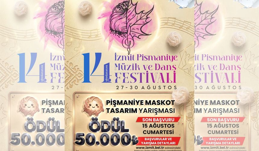 Pişmaniye Festivali’nin Maskotu Aranıyor