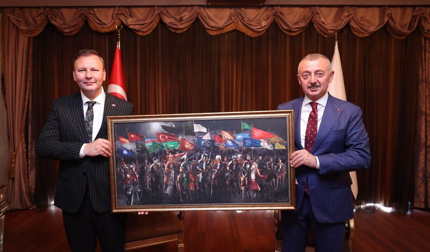 MHP İl Başkanı Enes Emengen, Büyükakın’ı Ziyaret Etti