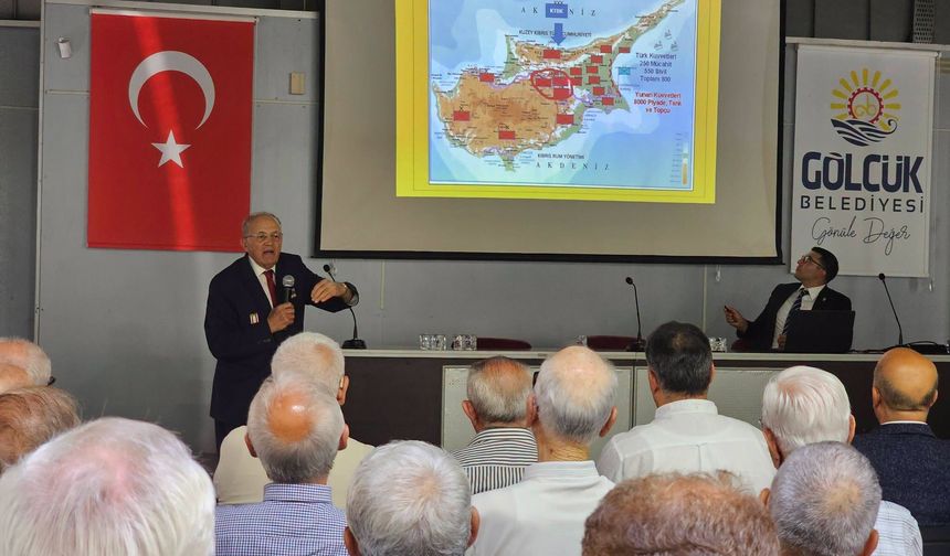Kıbrıs Barış Harekatı'ndaki Kahramanca Mücadele Gölcük'te Anlatıldı